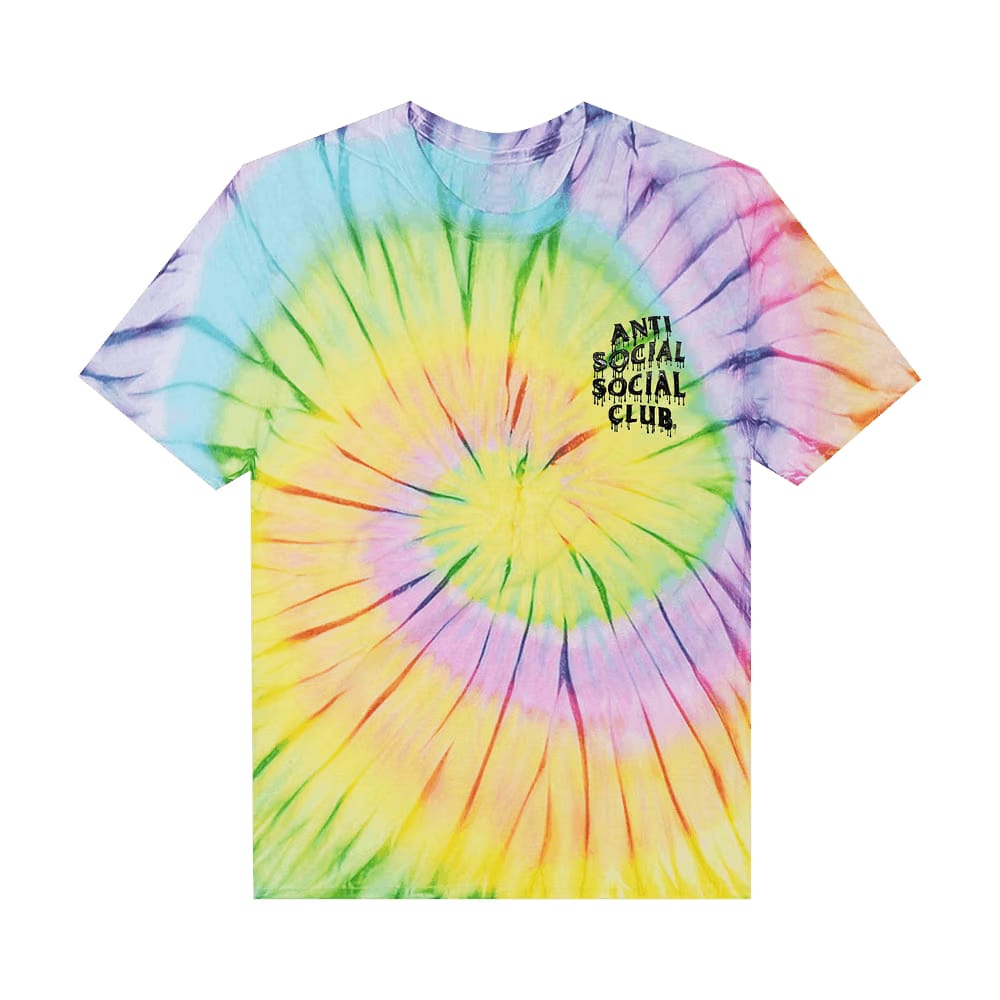 Anti Social Social Club Mind Melt T-Shirt Tie Dye