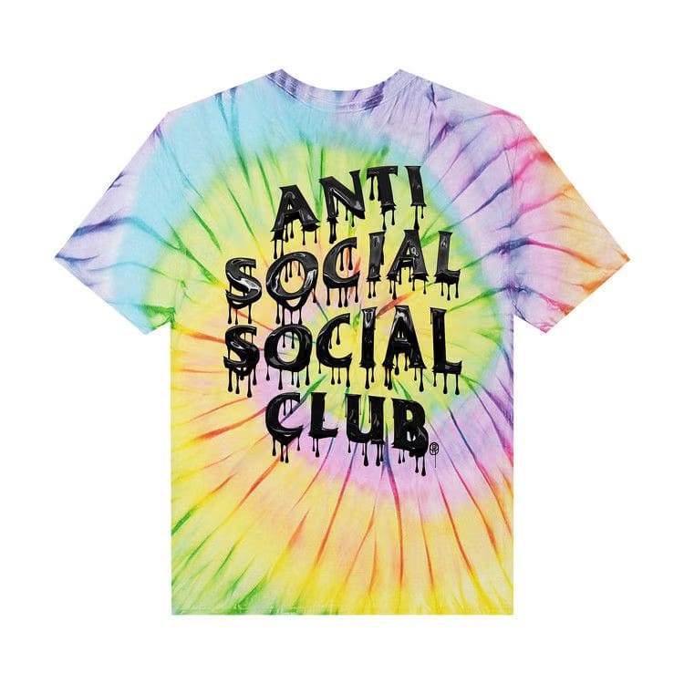 Anti Social Social Club Mind Melt T-Shirt Tie Dye