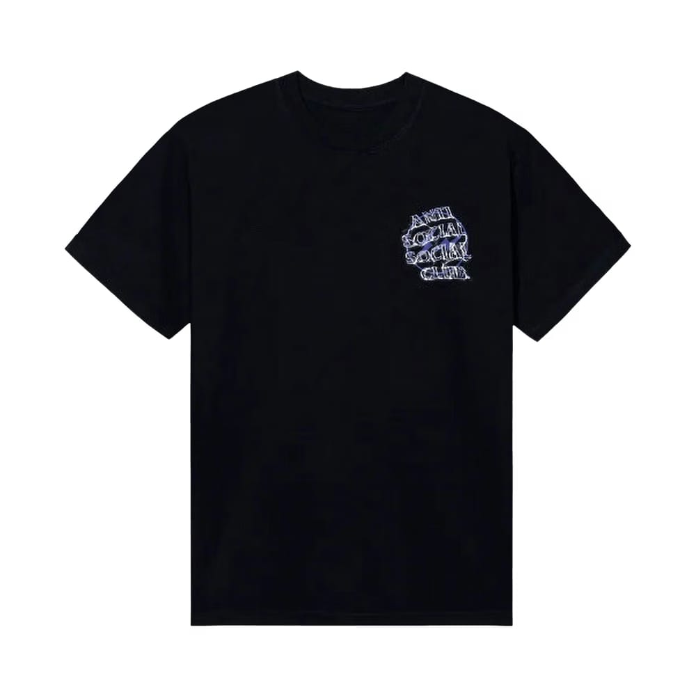 Anti Social Social Club x Fragment Bolt T-Shirt Black/Navy