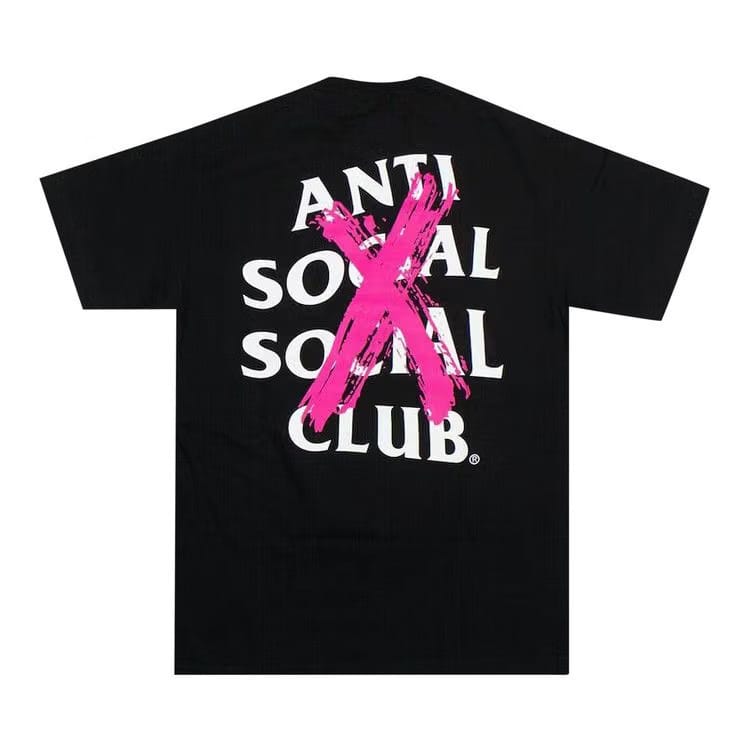 Anti Social Social Club Cancelled T-Shirt Black