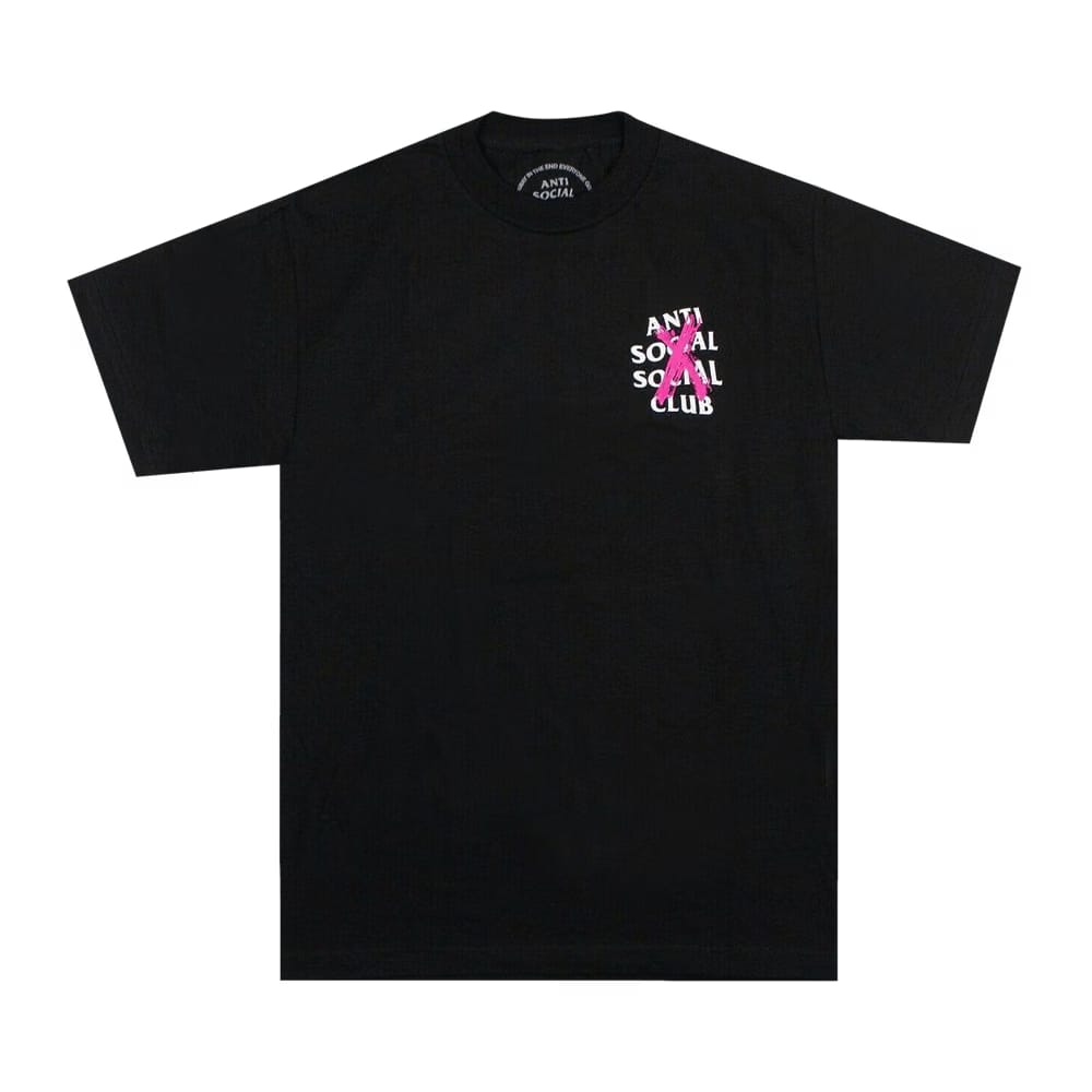 Anti Social Social Club Cancelled T-Shirt Black