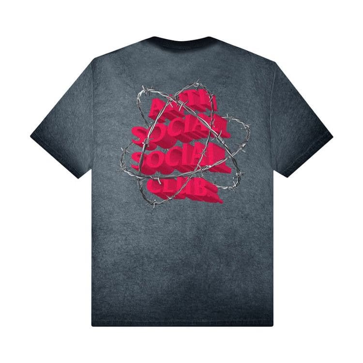 Anti Social Social Club New And Gone T-Shirt Black Mineral Wash