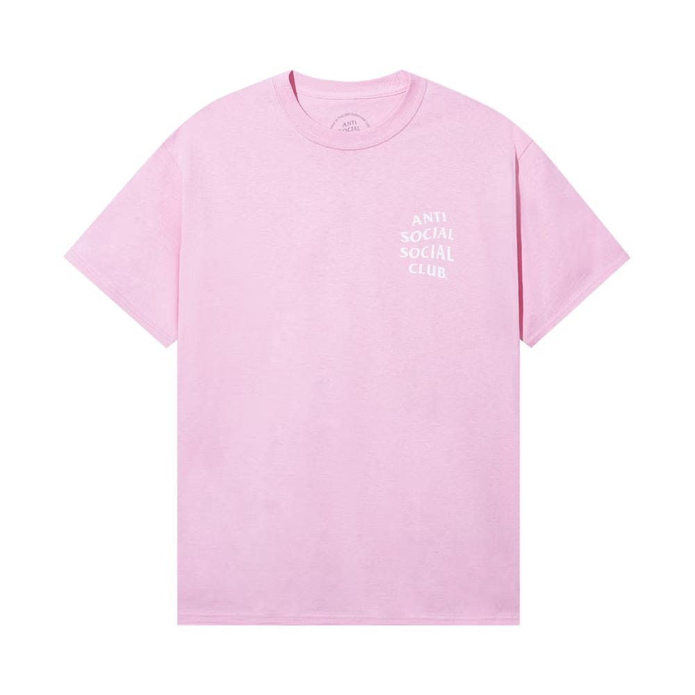 Anti Social Social Club Seasonal Mind Games T-Shirt Candy Pink