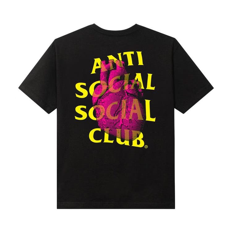 Anti Social Social Club Pulse Check T-Shirt Black