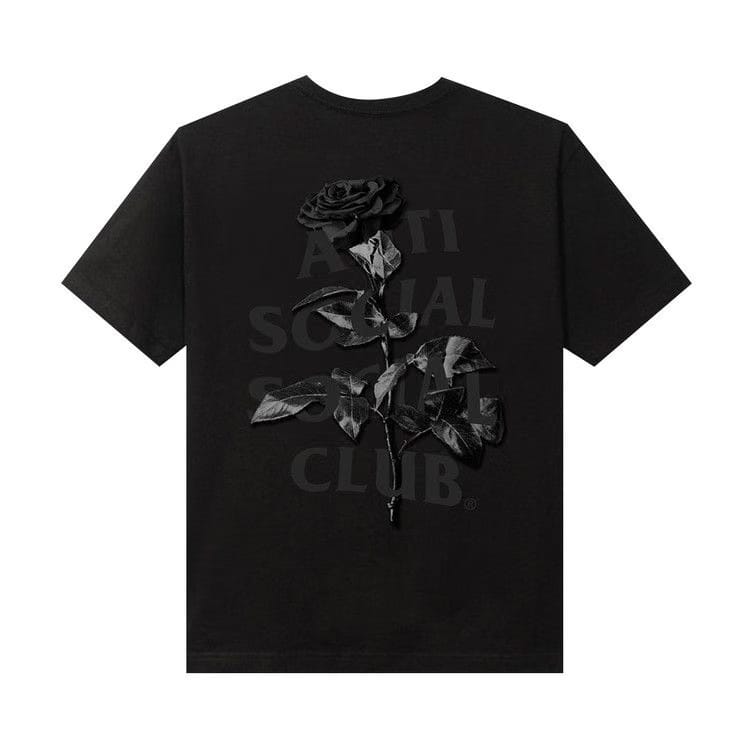 Anti Social Social Club Hell O Rose T-Shirt Black