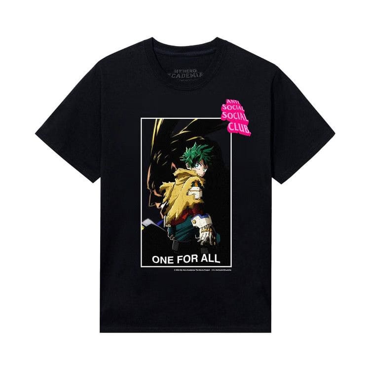 Anti Social Social Club One For All T-Shirt Black