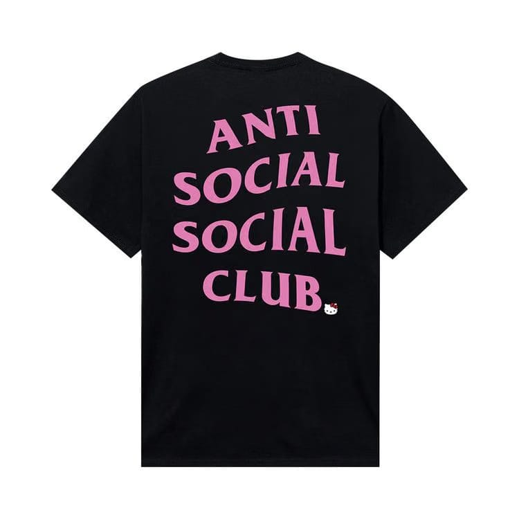 Anti Social Social Club x Hello Kitty Racing T-Shirt Black