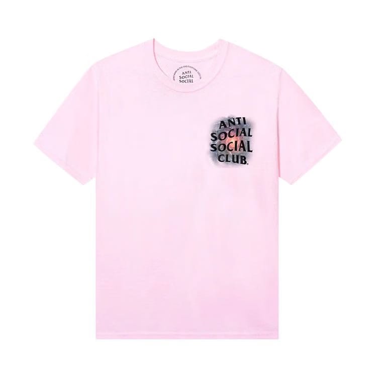 Anti Social Social Club Tonight, I'll Sit…T-Shirt Pink