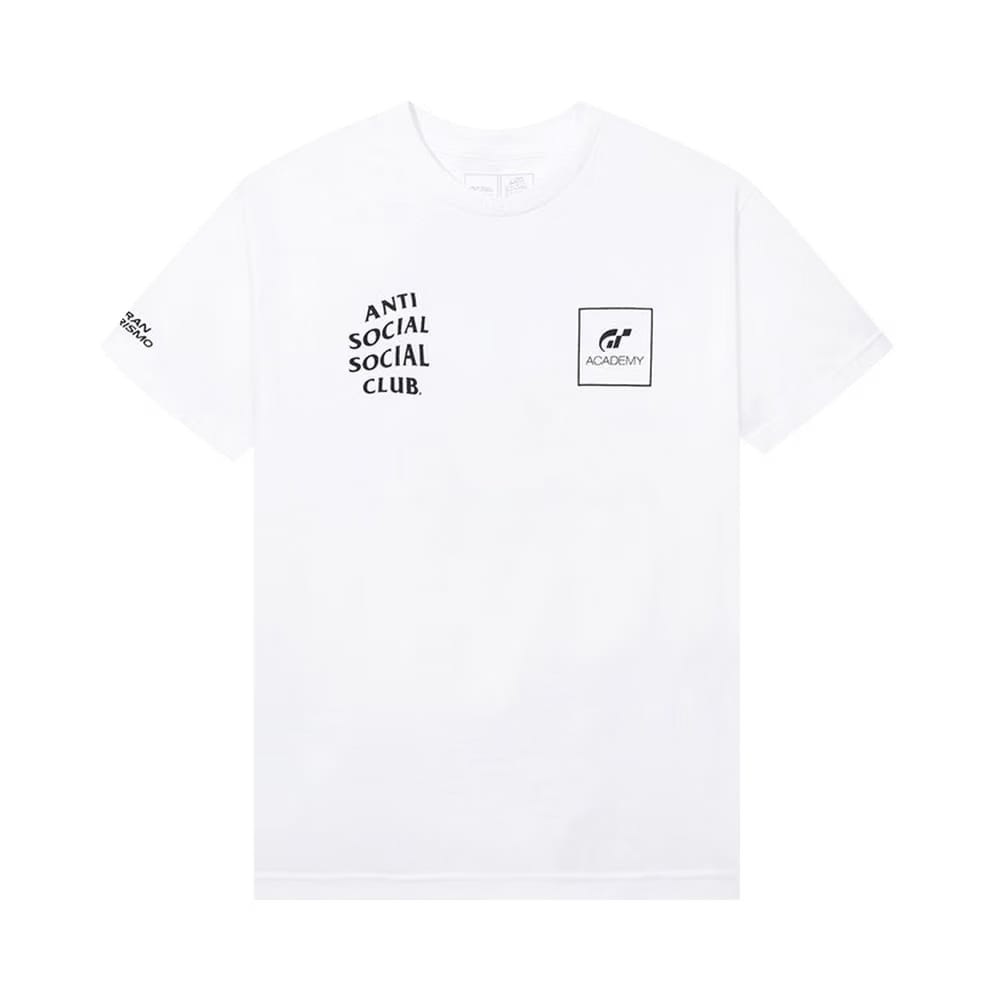 Anti Social Social Club x Gran Turismo Flag T-Shirt White