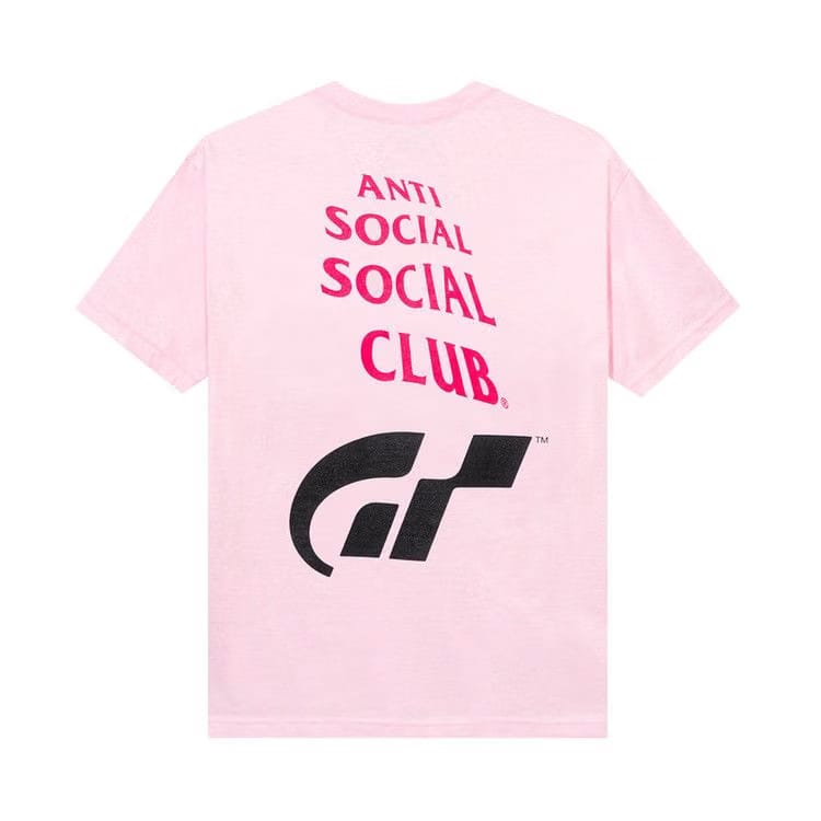 Anti Social Social Club x Gran Turismo GT500 T-Shirt Pink