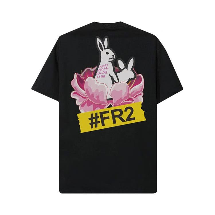 Anti Social Social Club x FR2 Lapin T-Shirt Black