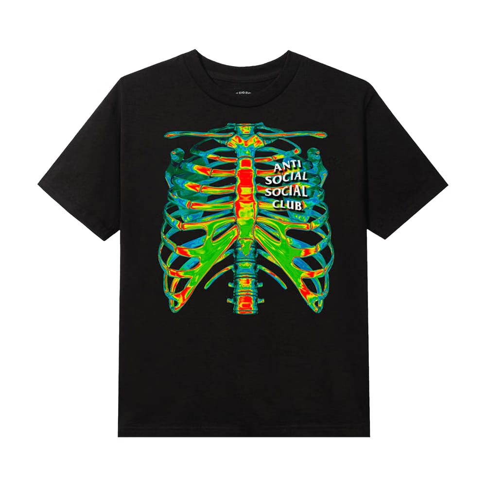 Anti Social Social Club Blow To The Chest T-Shirt Black