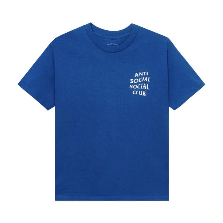 Anti Social Social Club x Case Study Flag T-Shirt Blue