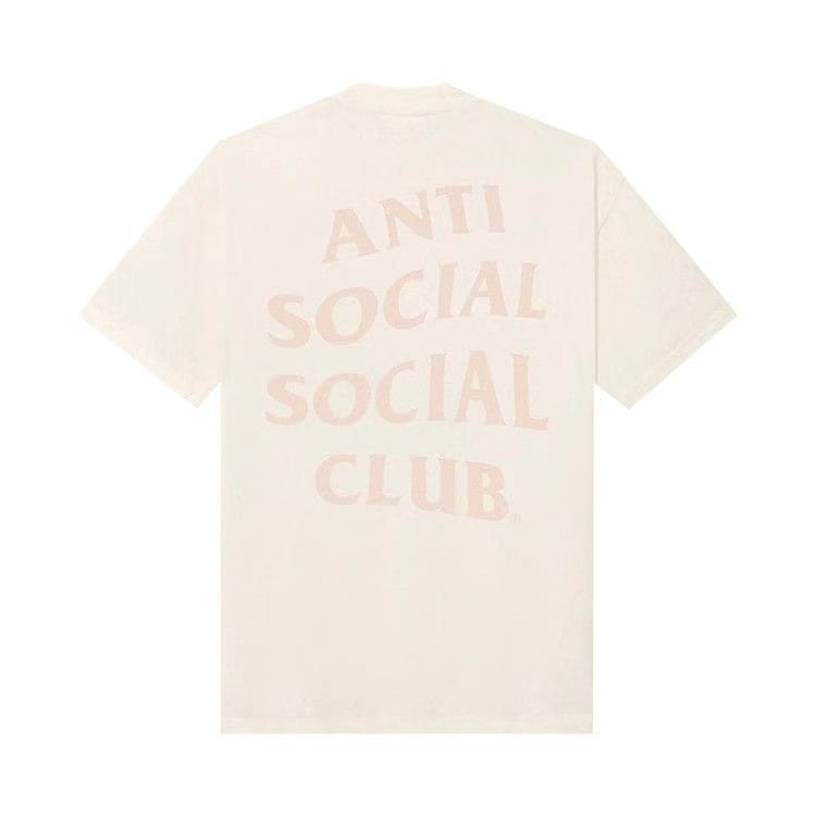 Anti Social Social Club Same But Different Tonal T-Shirt Beige