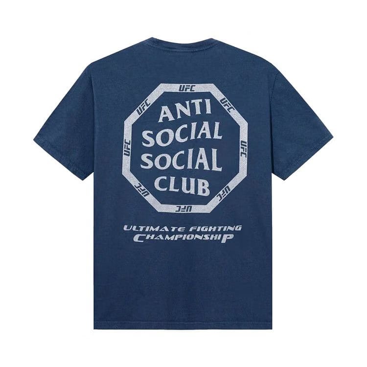 Anti Social Social Club x UFC Ultimatum T-Shirt Blue