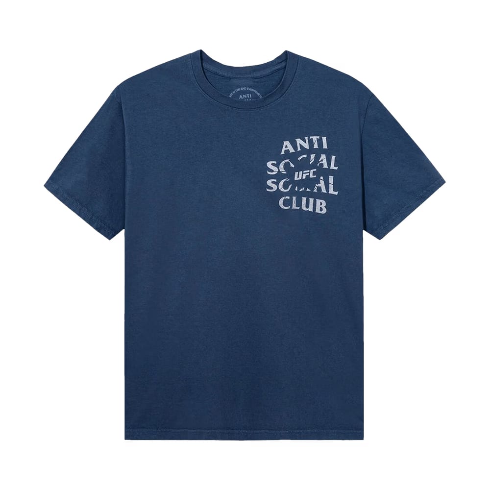Anti Social Social Club x UFC Ultimatum T-Shirt Blue