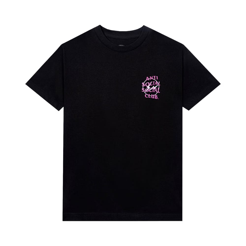 Anti Social Social Club x Fragment Precious Petals T-Shirt Black/Pink