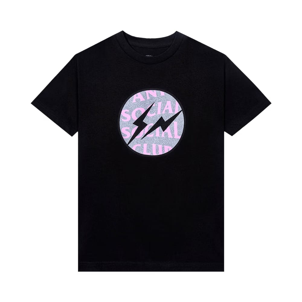 Anti Social Social Club x Fragment Called Interference T-Shirt Black