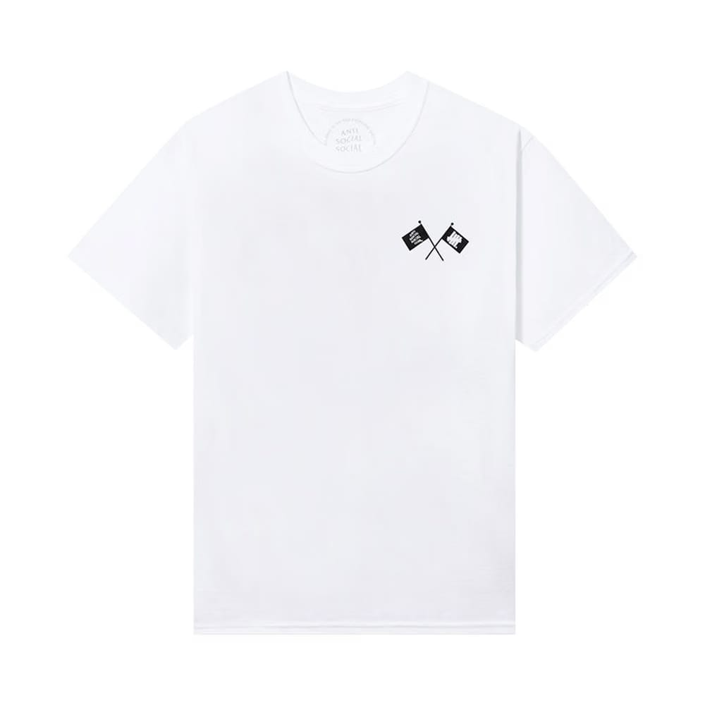 Anti Social Social Club x Undefeated Chess Club T-Shirt White