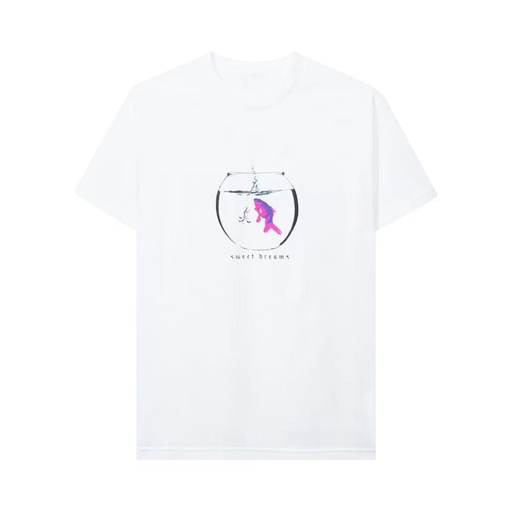 Anti Social Social Club Glitter T-Shirt White