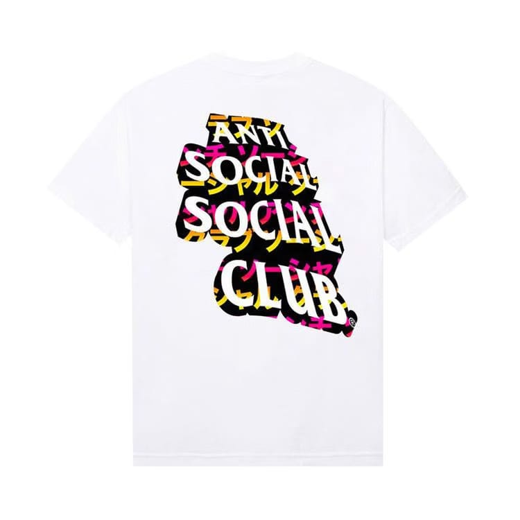 Anti Social Social Club Twisted Quickness T-Shirt White