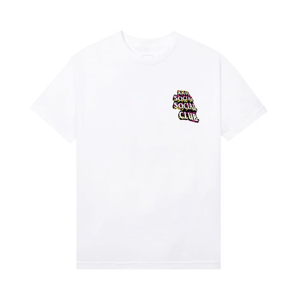 Anti Social Social Club Twisted Quickness T-Shirt White