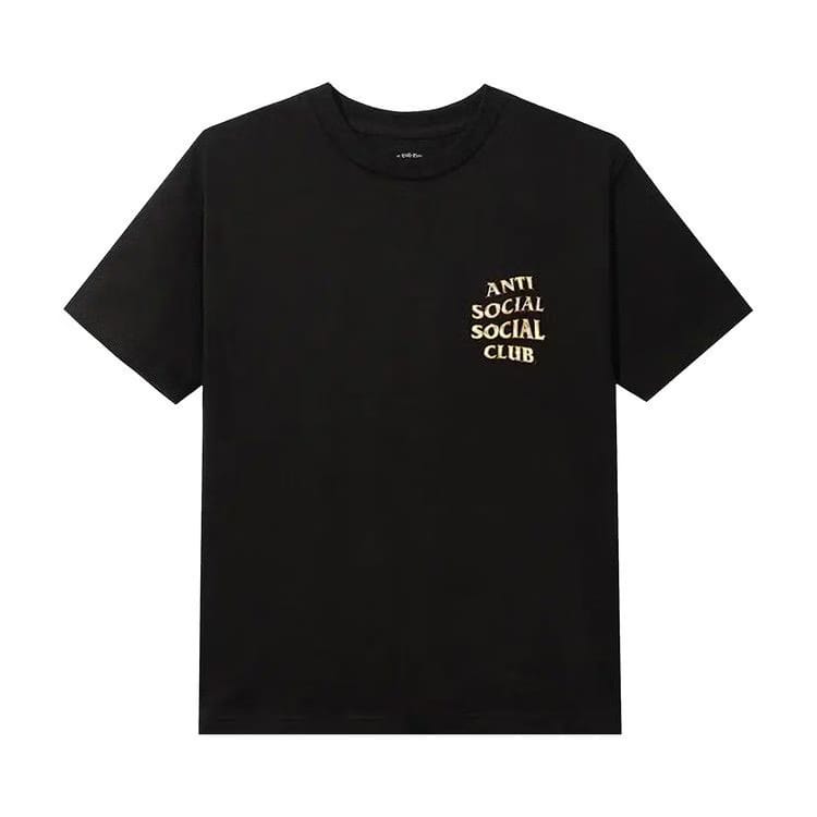 Anti Social Social Club Goldy T-Shirt Black