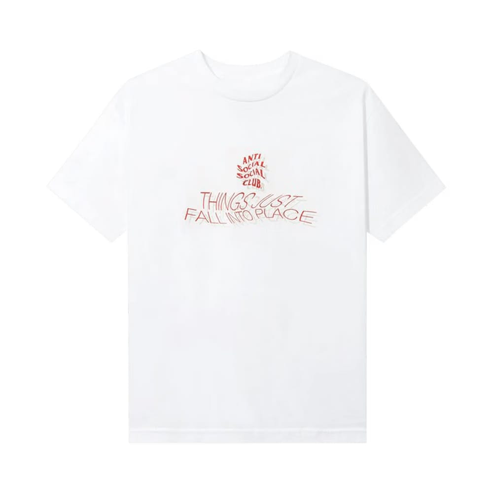 Anti Social Social Club Sometimes They Don't T-Shirt White