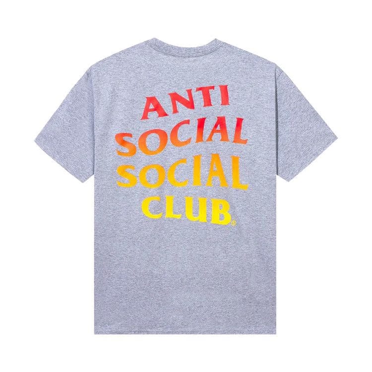 Anti Social Social Club Hot At First T-Shirt Ash Heather