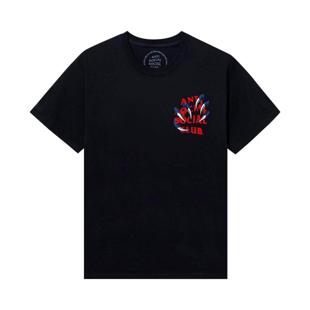 Anti Social Social Club Double Dragon T-Shirt Black