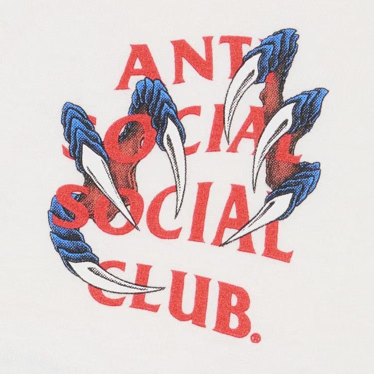 Anti Social Social Club Double Dragon T-Shirt White