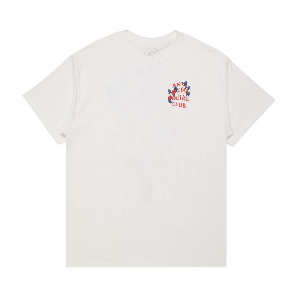 Anti Social Social Club Double Dragon T-Shirt White