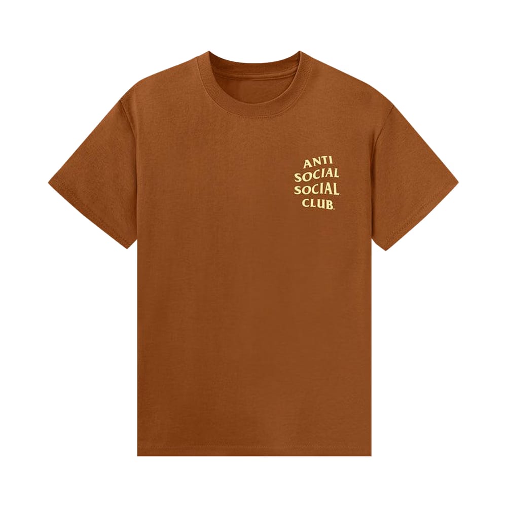 Anti Social Social Club Kkotch T-Shirt Brown
