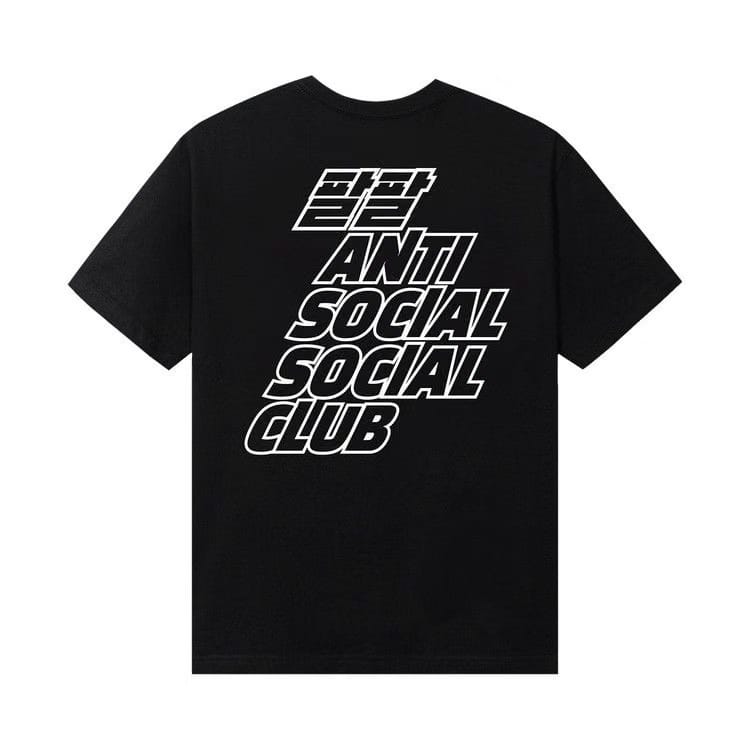 Anti Social Social Club Midnight Club T-Shirt Black