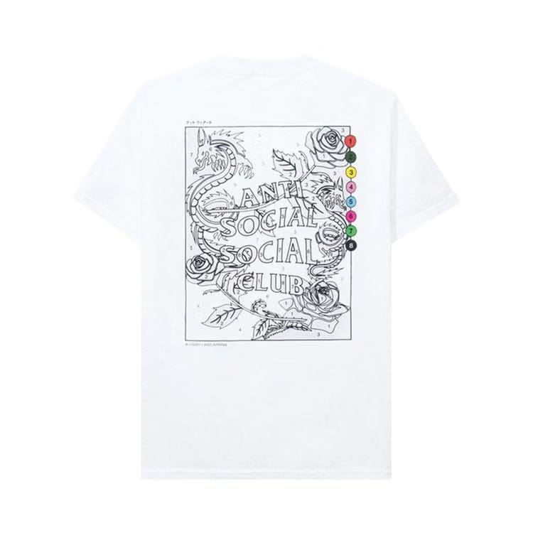 Anti Social Social Club Up To You T-Shirt White