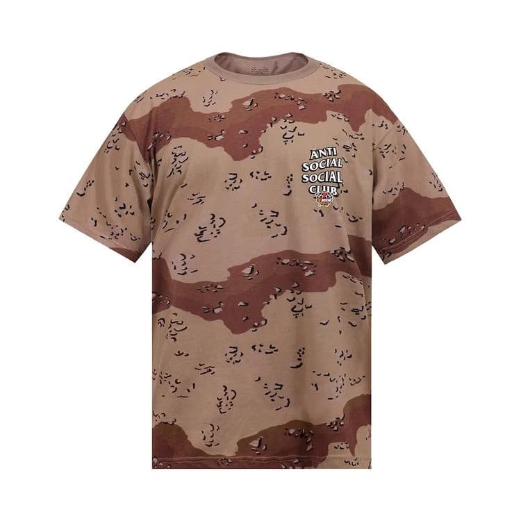 Anti Social Social Club x Nascar Motorsport T-Shirt Brown