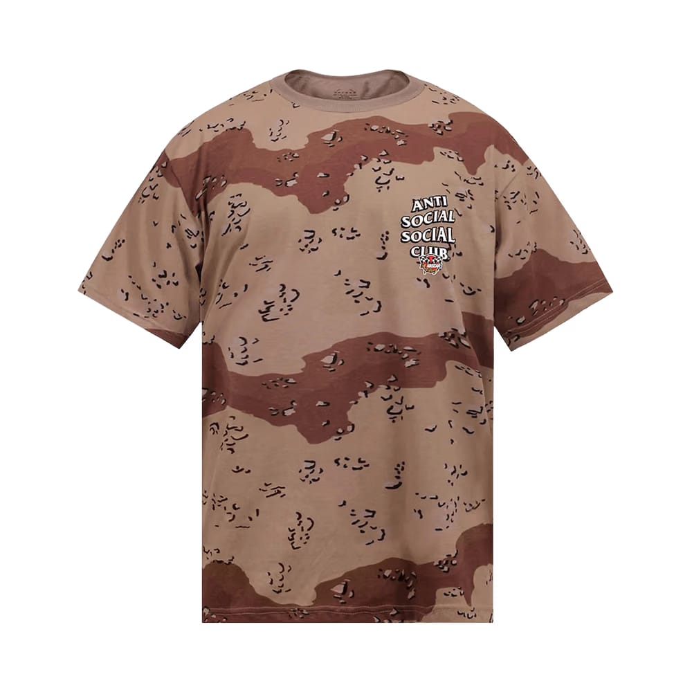Anti Social Social Club x Nascar Motorsport T-Shirt Brown