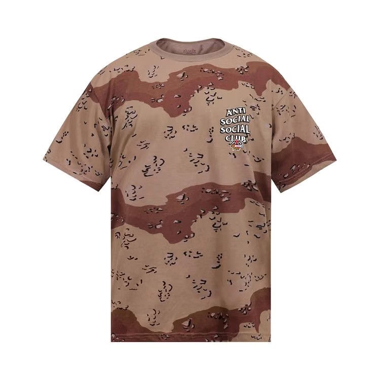 Anti Social Social Club x Nascar Motorsport T-Shirt Brown