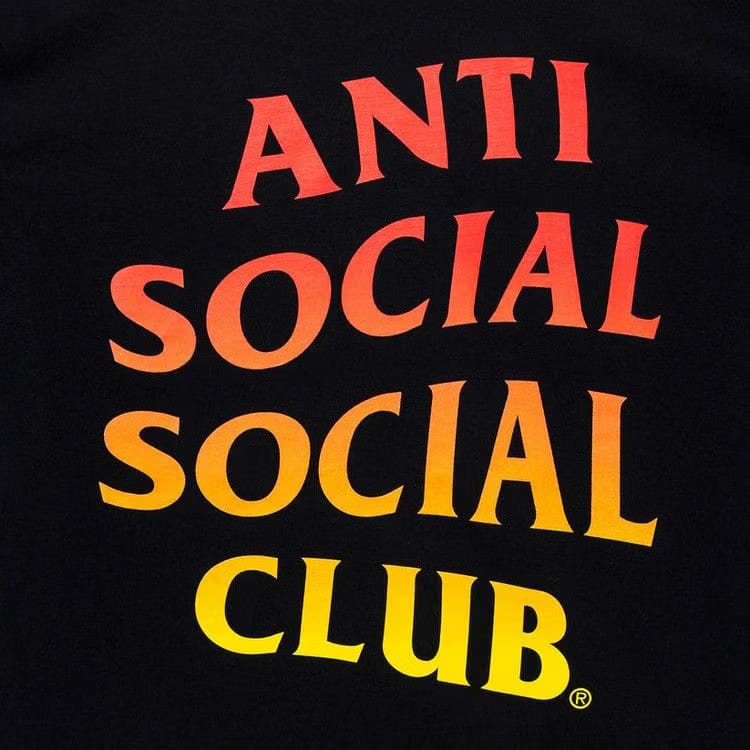 Anti Social Social Club Hot At First T-Shirt Black