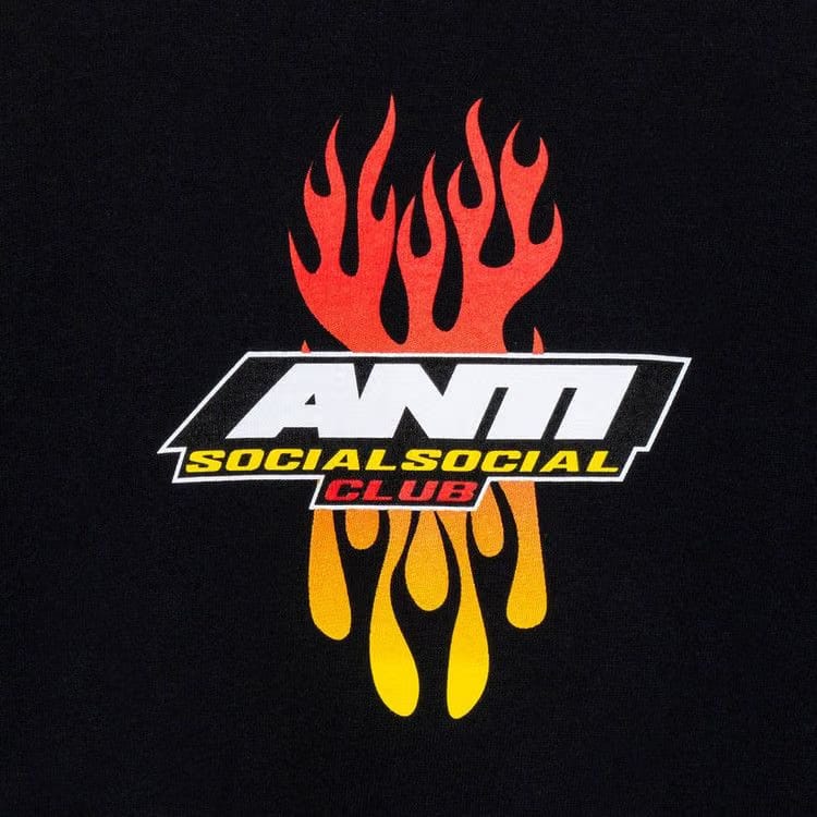 Anti Social Social Club Hot At First T-Shirt Black