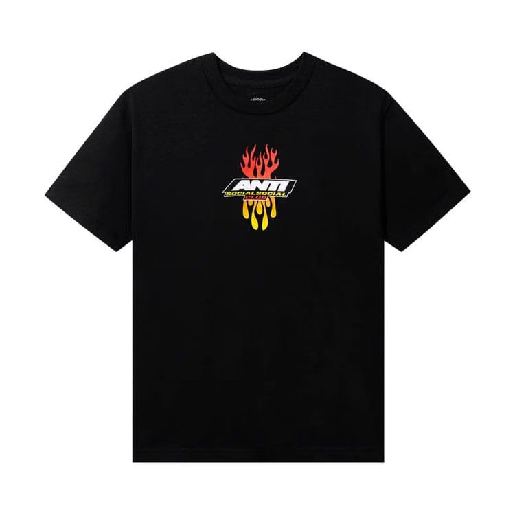 Anti Social Social Club Hot At First T-Shirt Black