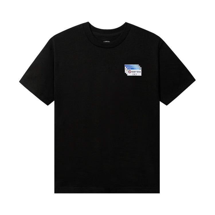 Anti Social Social Club 404/747 T-Shirt Black