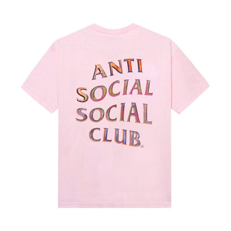 Anti Social Social Club Temporary Memory T-Shirt Pink