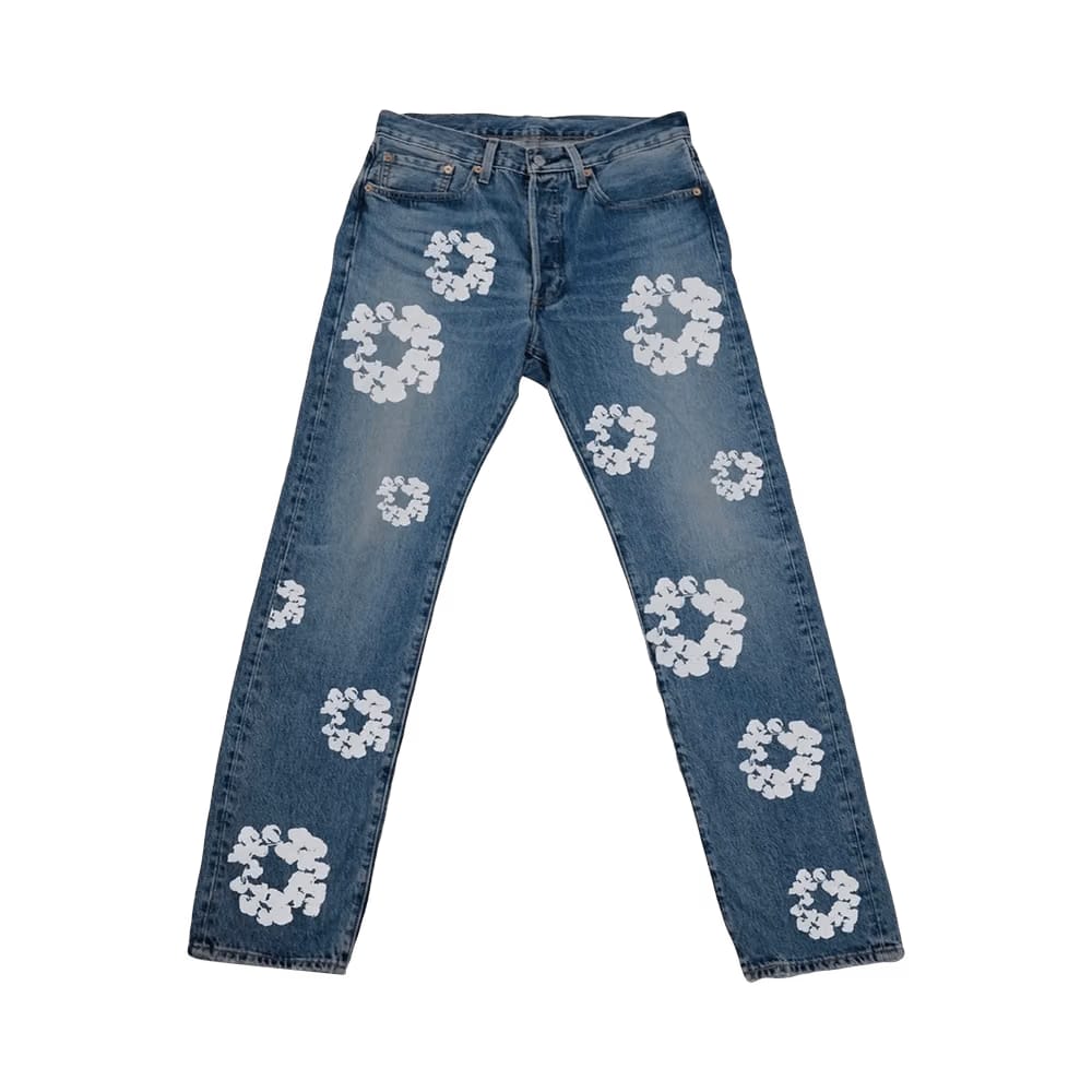 Levi's x Denim Tears The Cotton Wreath Jean Light Wash