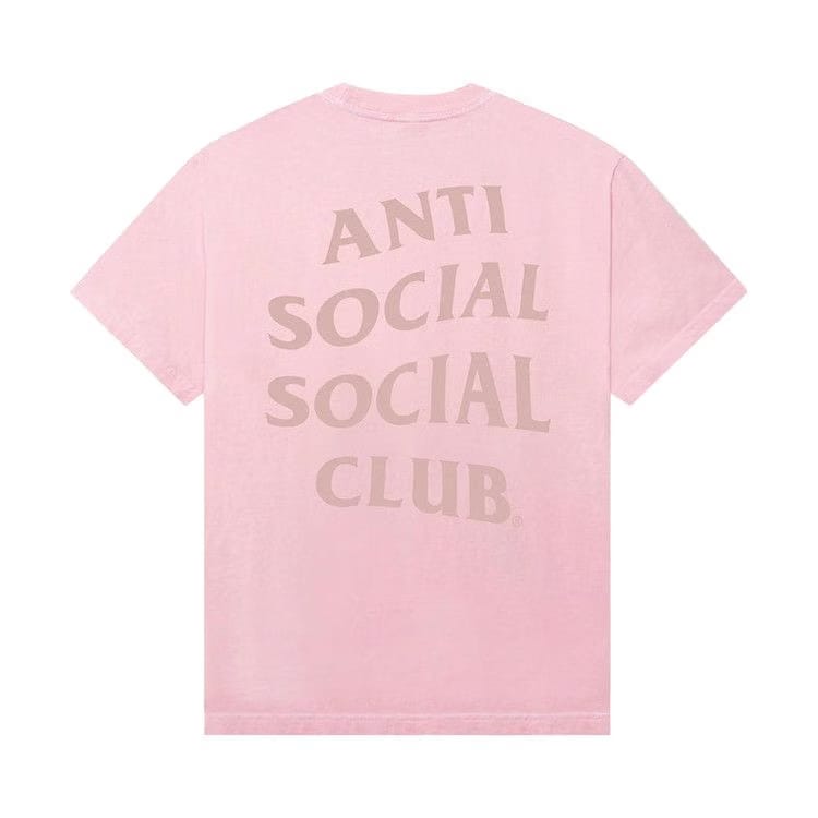 Anti Social Social Club Same But Different Tonal T-Shirt Pink