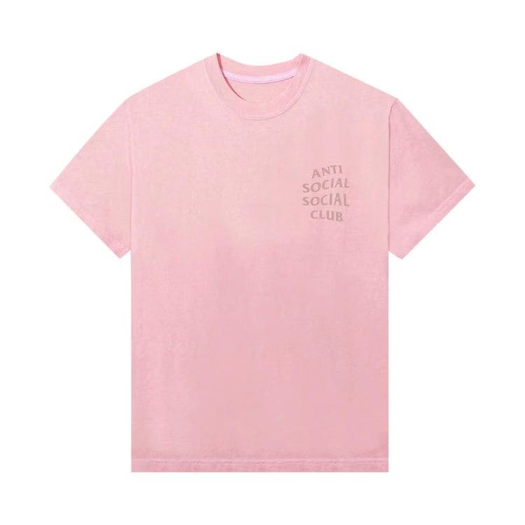 Anti Social Social Club Same But Different Tonal T-Shirt Pink