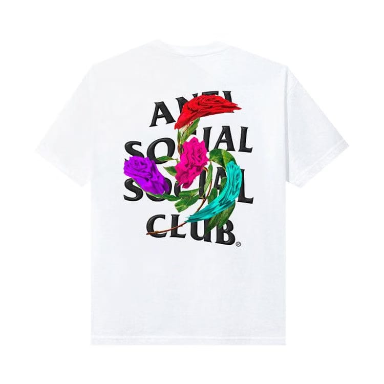 Anti Social Social Club Thorns T-Shirt White