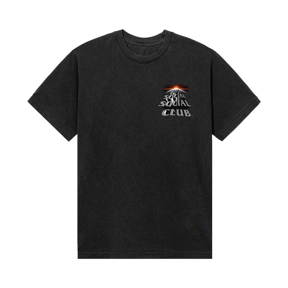 Anti Social Social Club When The Sun Goes Down T-Shirt Dark Heather Grey