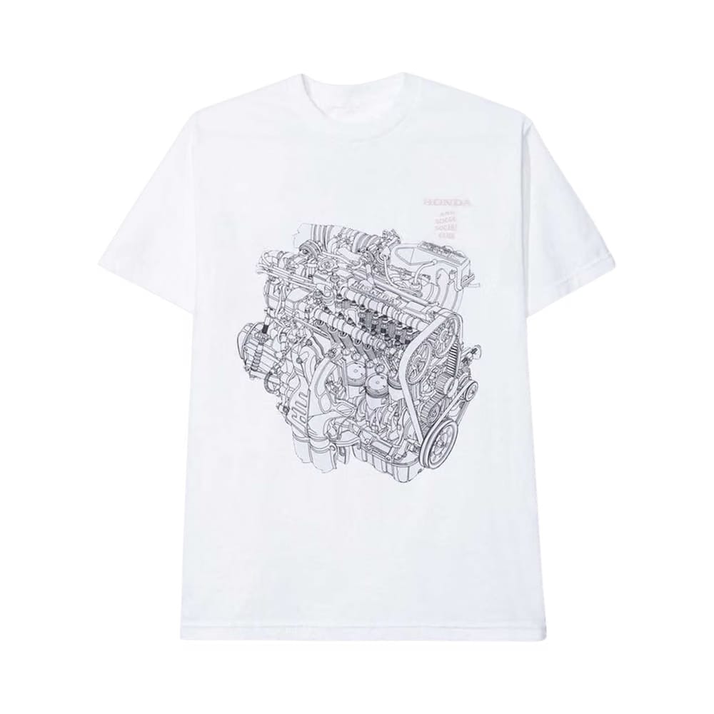Anti Social Social Club x Honda Motor T-Shirt White