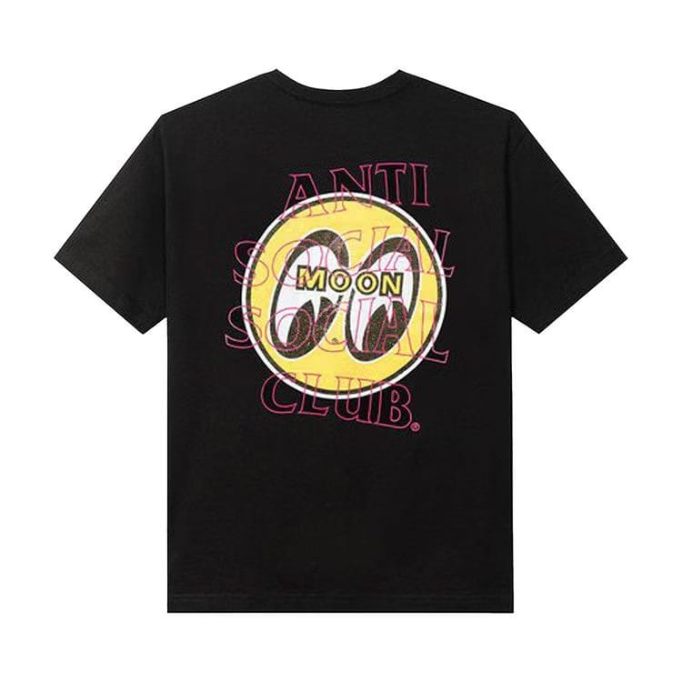 Anti Social Social Club x Mooneyes Glitter Crossfire T-Shirt Black